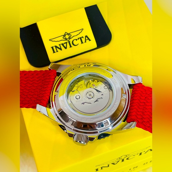 New Invicta Pro Diver Automatic Men’s Watch 44 mm Red - Picture 5 of 12